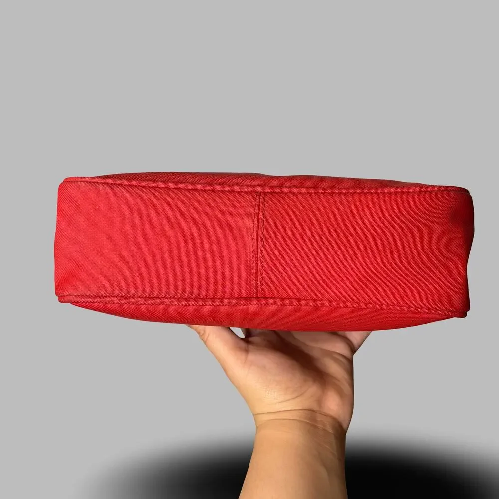 Vintage GUESS Red Shoulder Bag – Authentic Y2K Era